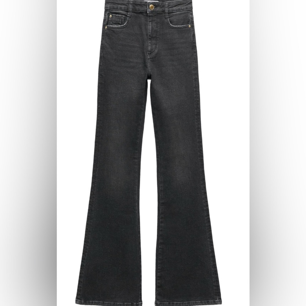 Zara high rise flared jeans NWOT